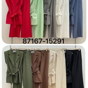 conjunto chalequillo y pantalón