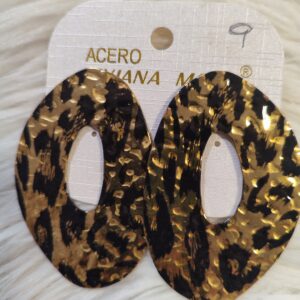 pendiente leopardo