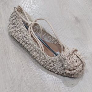 Bailarina de crochet.