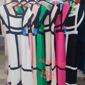 vestido filo negro