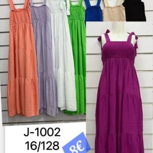 vestido lazada hombro