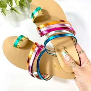 chanclas colorines