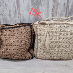 bolso rafia