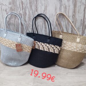 bolsos rafia