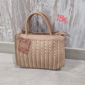 bolso rafia