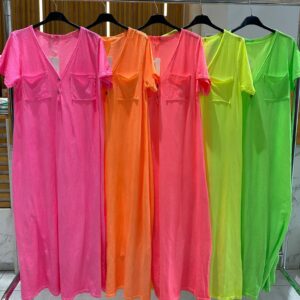 vestido fluor