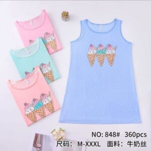 Pijama de helados.