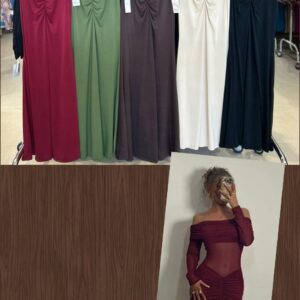 vestido larga