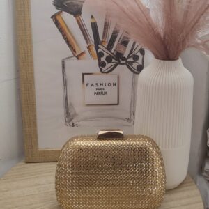 cartera dorada