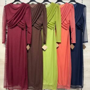 vestido gasa