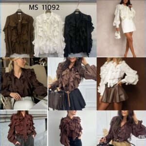 camisa volantes