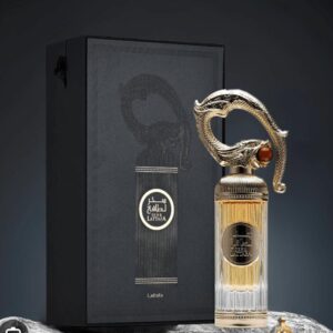 PERFUME ÁRABE DE HOMBRE DRAGÓN CON BOLA.
