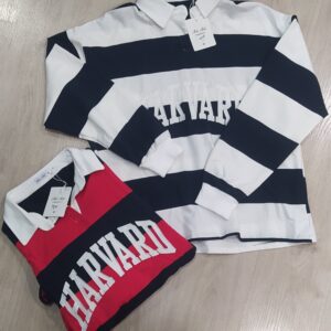 Sudadera de rayas.