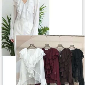 camisa volantes