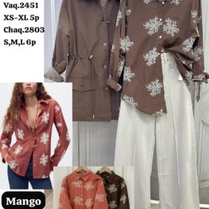camisa estampada