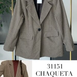 chaqueta cuadritos