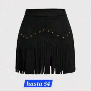 falda flecos