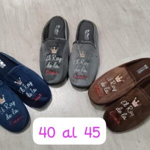 zapatilla de hombre