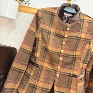 chaqueta de cuadros