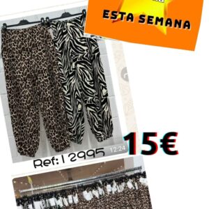 pantalón animal print