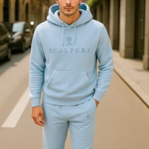 Chándal en celeste de inspiración Scalpers.