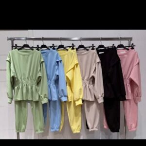 Conjunto cintura elástica.