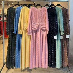 vestido gasa