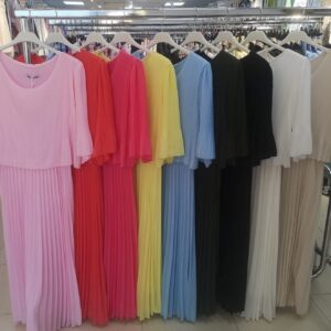 vestido de gasa