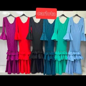 Bata flamenca Carlota.