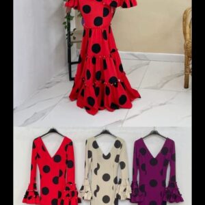 Bata lunar grande de manga larga.