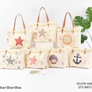 bolso con dibujo veraniego.