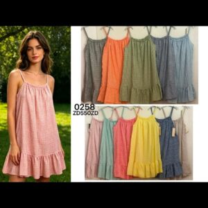 vestido cuadrito
