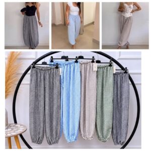 pantalón cuadritos