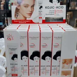 Crema facial iluminadora coreana .