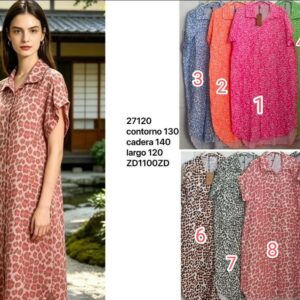Vestido camisero .