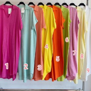 vestido camisero.