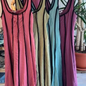 vestido tiranta