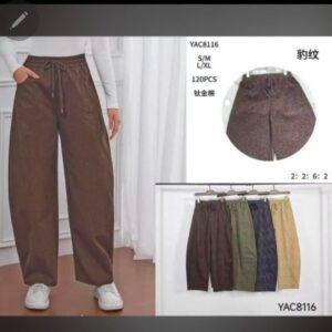Pantalón con cintura elástica.