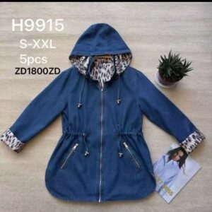chaqueta vaquera reversible.