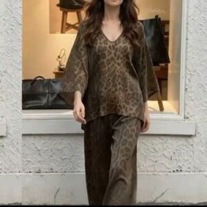 Conjunto de animal print.
