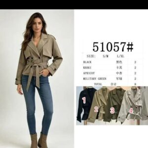 chaqueta de botones.