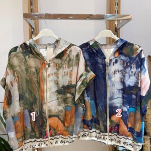 Bomber estampada.