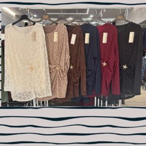 blusa encaje