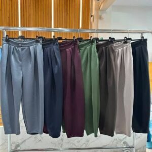 Pantalón de pinzas de capa de aire.