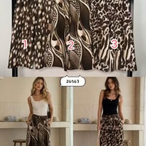 pantalón estampado.