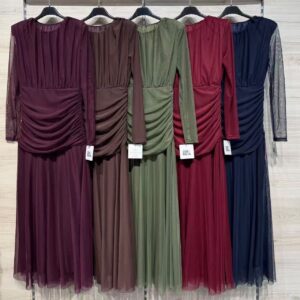 vestido gasa