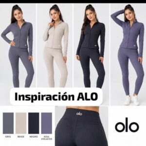 Conjunto de maya y sudadera inspiración ALO.